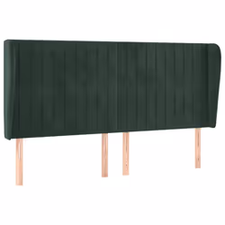 VidaXL 3117439, Verde scuro, Poliestere, Legno, 1630 mm, 78 cm, 88 cm, 230 mm
