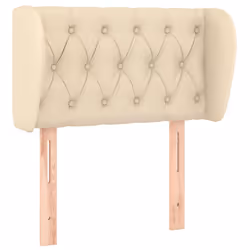 VidaXL 3117459, Crema, Poliestere, Legno, 830 mm, 78 cm, 88 cm, 230 mm