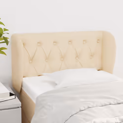 VidaXL 3117459 testiera e pedana Crema