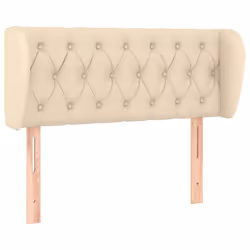 VidaXL 3117507, Crema, Poliestere, Legno, 2030 mm, 78 cm, 88 cm, 230 mm