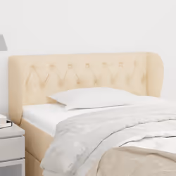 VidaXL 3117507 testiera e pedana Crema