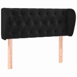 VidaXL 3117524, Nero, Poliestere, Legno, 1030 mm, 78 cm, 88 cm, 230 mm