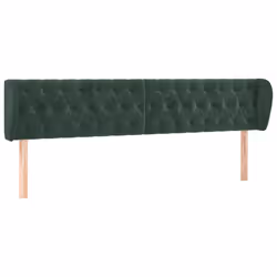 VidaXL 3117543, Verde scuro, Poliestere, Legno, 1830 mm, 78 cm, 88 cm, 230 mm