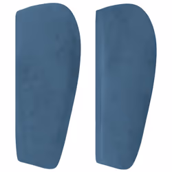 VidaXL 3117544 testiera e pedana Blu scuro - Vista aggiuntiva 4