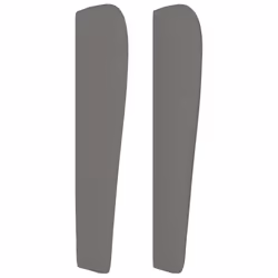 VidaXL 3117553 testiera e pedana Grigio scuro - Vista aggiuntiva 4