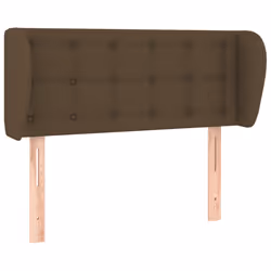VidaXL 3117555, Marrone scuro, Poliestere, Legno, 830 mm, 78 cm, 88 cm, 230 mm