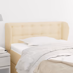 VidaXL 3117557 testiera e pedana Crema