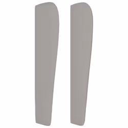 VidaXL 3117576 testiera e pedana Grigio chiaro - Vista aggiuntiva 4