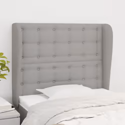 VidaXL 3117600 testiera e pedana Grigio chiaro