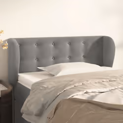 VidaXL 3117608 testiera e pedana Grigio chiaro