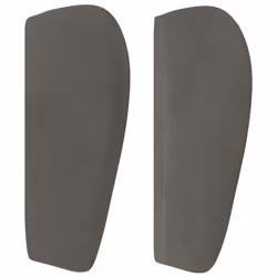 VidaXL 3117609 testiera e pedana Grigio scuro - Vista aggiuntiva 4