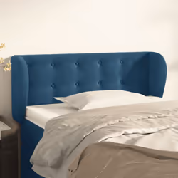 VidaXL 3117618 testiera e pedana Blu scuro - Vista aggiuntiva 2