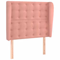 VidaXL 3117625, Rosa, Poliestere, Legno, 1030 mm, 78 cm, 88 cm, 230 mm