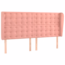 VidaXL 3117643, Rosa, Poliestere, Legno, 1830 mm, 78 cm, 88 cm, 230 mm