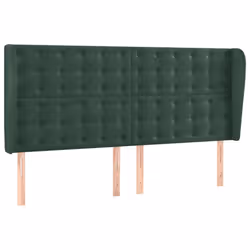 VidaXL 3117647, Verde scuro, Poliestere, Legno, 2030 mm, 78 cm, 88 cm, 230 mm