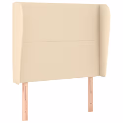 VidaXL 3117655, Crema, Poliestere, Legno, 830 mm, 118 cm, 128 cm, 230 mm