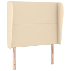 VidaXL 3117655 testiera e pedana Crema