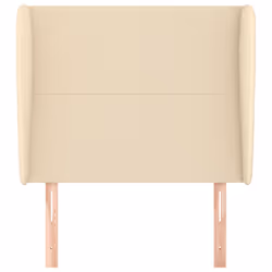 VidaXL 3117655 testiera e pedana Crema