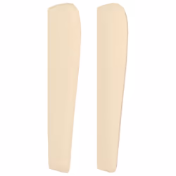VidaXL 3117655 testiera e pedana Crema - Vista aggiuntiva 4