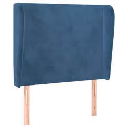 VidaXL 3117710, Blu scuro, Poliestere, Legno, 830 mm, 118 cm, 128 cm, 230 mm