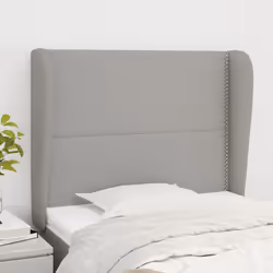 VidaXL 3117790 testiera e pedana Grigio chiaro