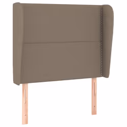 VidaXL 3117794, Grigio talpa, Poliestere, Legno, 830 mm, 118 cm, 128 cm, 230 mm