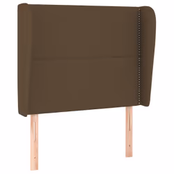 VidaXL 3117801, Marrone scuro, Poliestere, Legno, 930 mm, 118 cm, 128 cm, 230 mm
