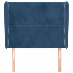 VidaXL 3117880 testiera e pedana Blu scuro