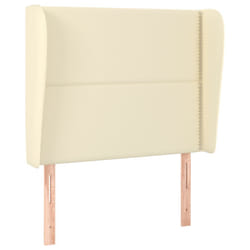 VidaXL 3117890 testiera e pedana Crema