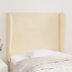 VidaXL 3117890 testiera e pedana Crema