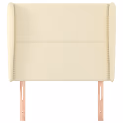 VidaXL 3117890 testiera e pedana Crema