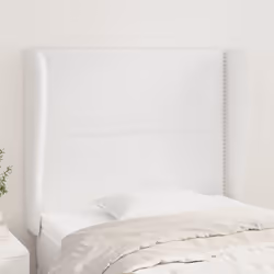 VidaXL 3117919 testiera e pedana Bianco