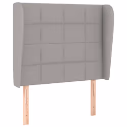VidaXL 3117930, Grigio chiaro, Poliestere, Legno, 830 mm, 118 cm, 128 cm, 230 mm