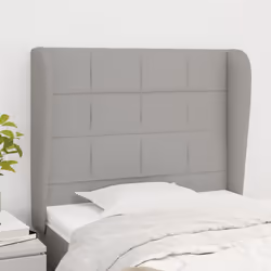 VidaXL 3117938 testiera e pedana Grigio chiaro