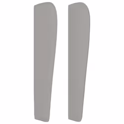 VidaXL 3117938 testiera e pedana Grigio chiaro - Vista aggiuntiva 4