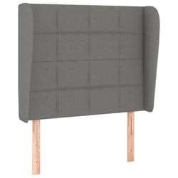 VidaXL 3117947 testiera e pedana Grigio scuro