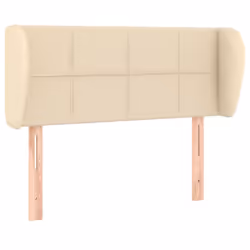 VidaXL 3117951, Crema, Poliestere, Legno, 1030 mm, 118 cm, 128 cm, 230 mm