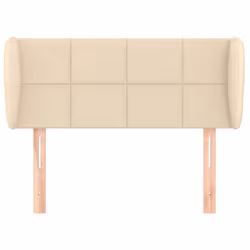 VidaXL 3117951 testiera e pedana Crema