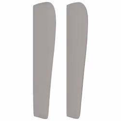 VidaXL 3117978 testiera e pedana Grigio chiaro - Vista aggiuntiva 4