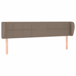 VidaXL 3117982, Grigio talpa, Poliestere, Legno, 2030 mm, 118 cm, 128 cm, 230 mm