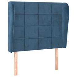 VidaXL 3117990 testiera e pedana Blu scuro