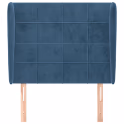 VidaXL 3117990 testiera e pedana Blu scuro