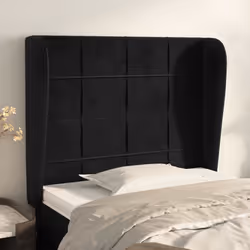 VidaXL 3118000 testiera e pedana Nero
