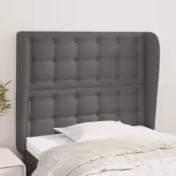 VidaXL 3118038 testiera e pedana Grigio