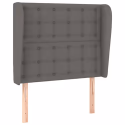 VidaXL 3118044, Grigio, Cotone, Poliestere, Cloruro di polivinile (PVC), 1030 mm, 118 cm, 128 cm, 230 mm