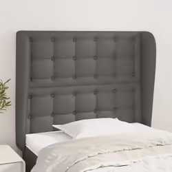 VidaXL 3118044 testiera e pedana Grigio