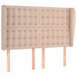 vidaXL Testiera ad Orecchio Cappuccino 147x23x118/128 cm in Similpelle - Vista aggiuntiva 2