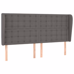 VidaXL 3118062, Grigio, Cotone, Poliestere, Cloruro di polivinile (PVC), 1830 mm, 118 cm, 128 cm, 230 mm