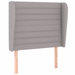 VidaXL 3118070, Grigio chiaro, Poliestere, Legno, 830 mm, 118 cm, 128 cm, 230 mm
