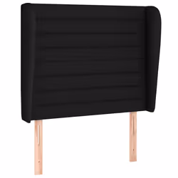 VidaXL 3118072, Nero, Poliestere, Legno, 830 mm, 118 cm, 128 cm, 230 mm